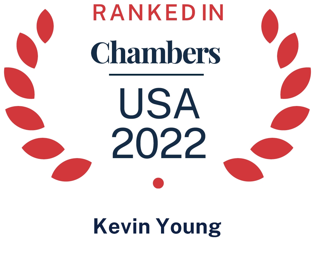 Ranked in Chambers USA 2022 - Kevin Young