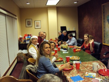 Young/Sommer’s annual Secret Santa holiday luncheon
