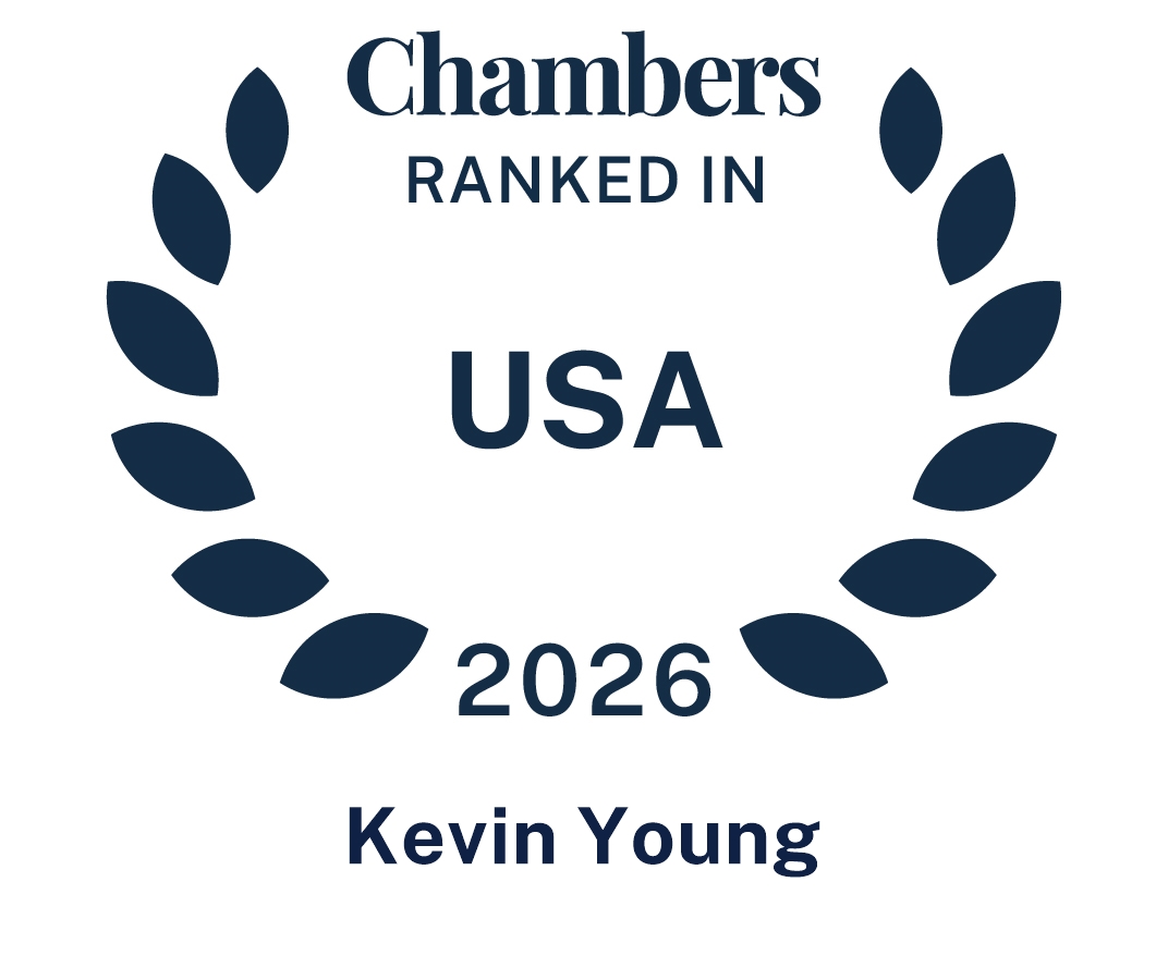 Ranked in Chambers USA 2026 - Kevin Young